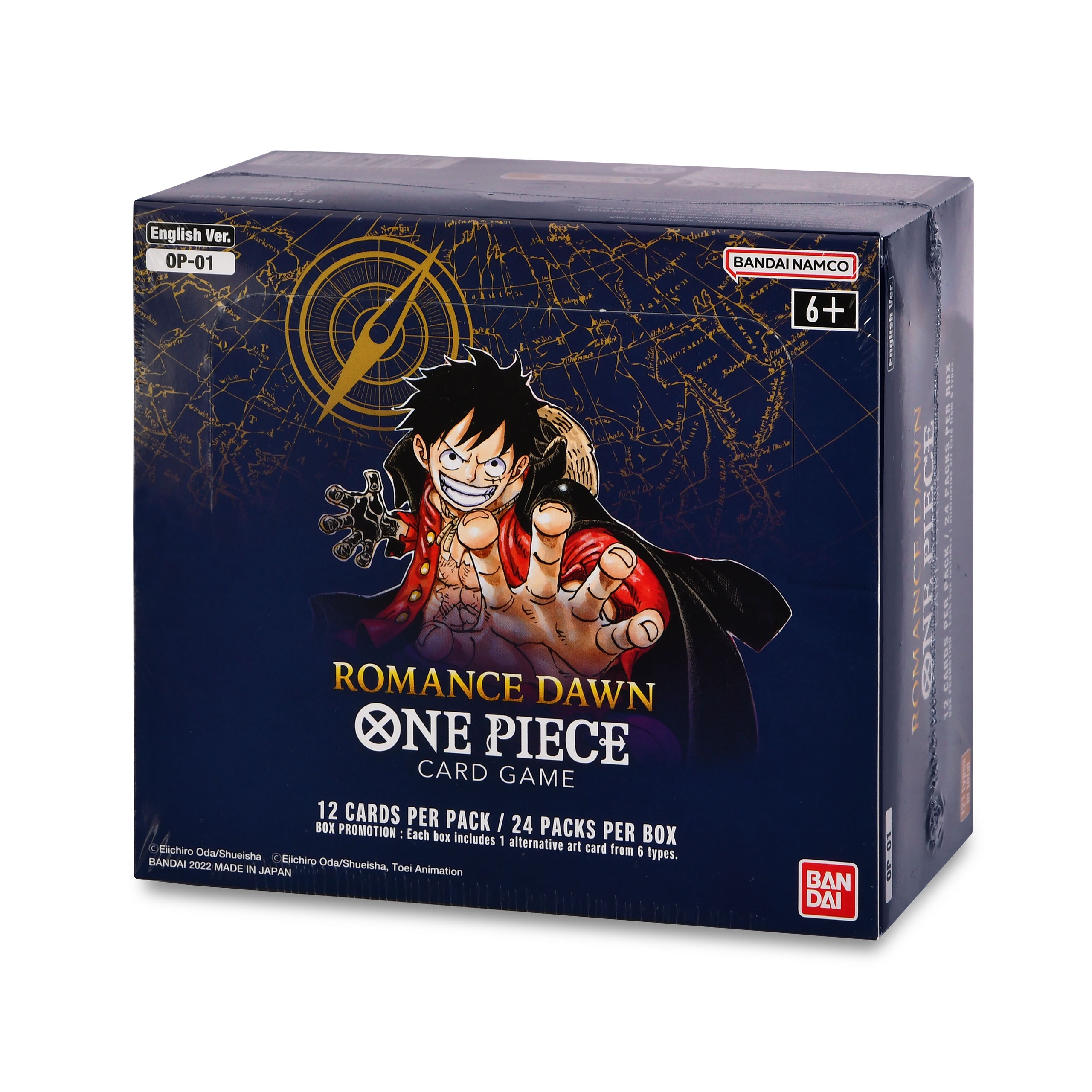 One Piece Romance Dawn OP-01 English Booster Box - onepiecepokemon.com
