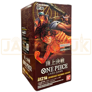 One Piece Paramount War OP-02 Japanese Booster Box