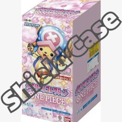 ONE PIECE TCG : EXTRA BOOSTER MEMORIAL COLLECTION EB-01 OFFICIAL SEALED CASE JP