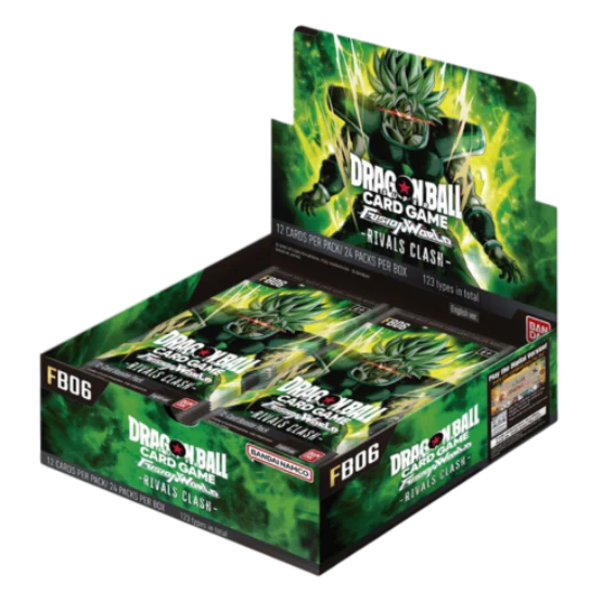 Dragon Ball Super Card Game Fusion World Rivals Clash Booster Box FB06