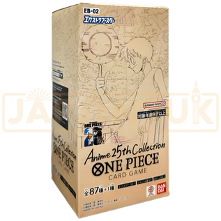 One Piece Extra Booster Anime 25th Collection EB-02 Japanese Booster Box