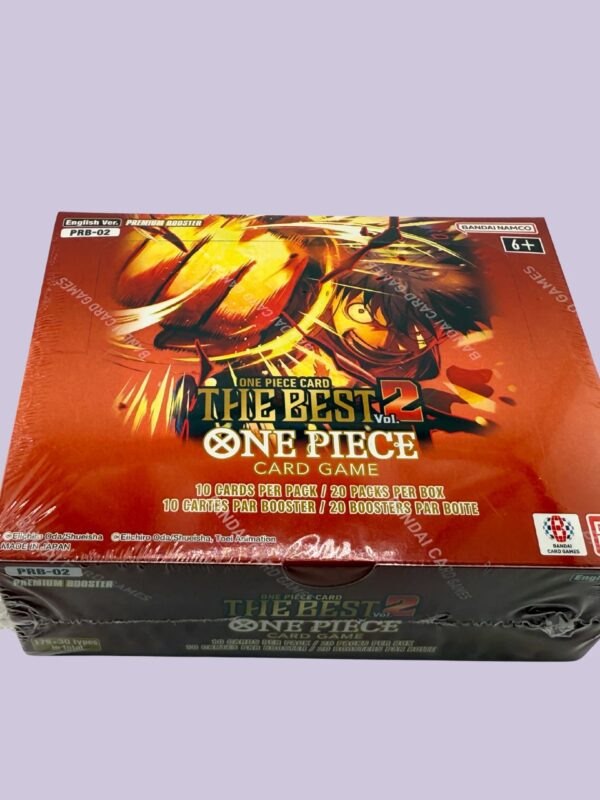 ONE PIECE PRB-02 English  Premium Booster Box