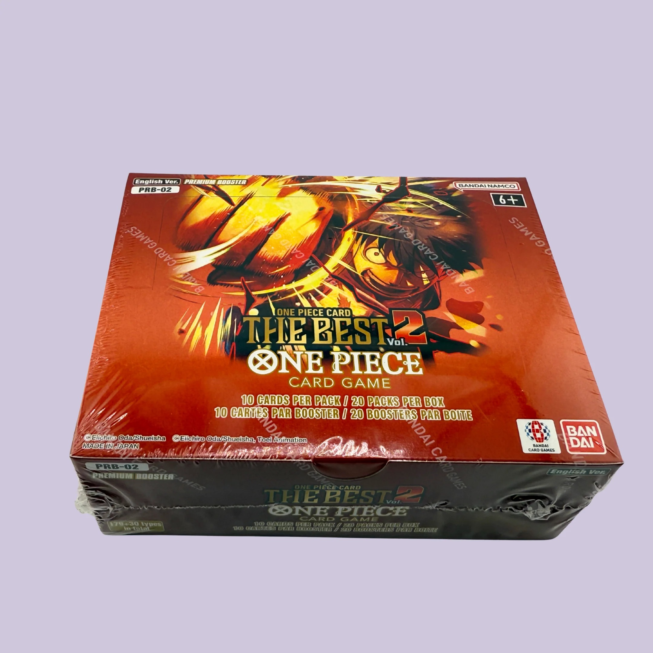 ONE PIECE PRB-02 English  Premium Booster Box