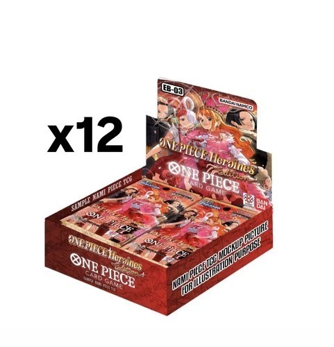 Case One Piece EB-03 Heroines Edition Case (12 Box) Sealed – Preorder ENGLISH